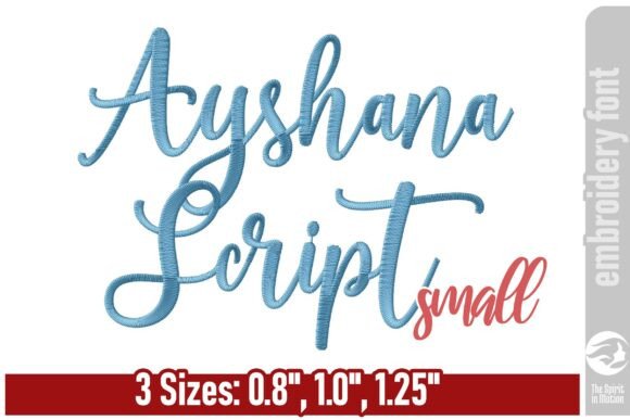 Ayshana Script Font - Small