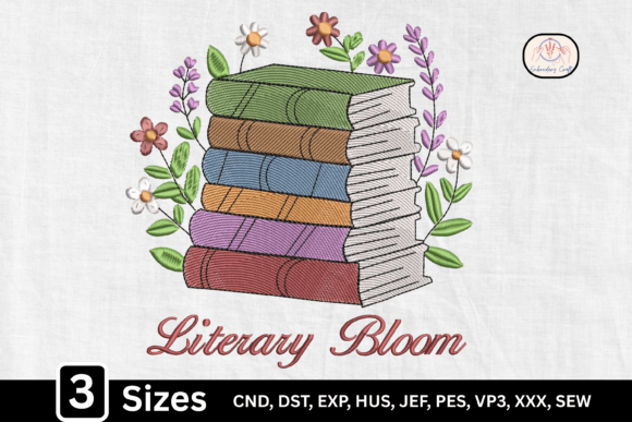 Groovy Floral Book Stack Review