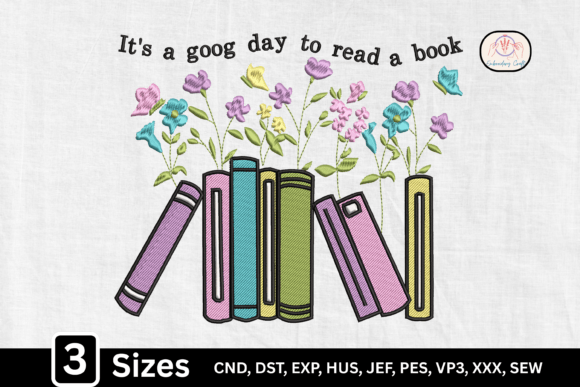 It’s a Good Day to Read Embroidery