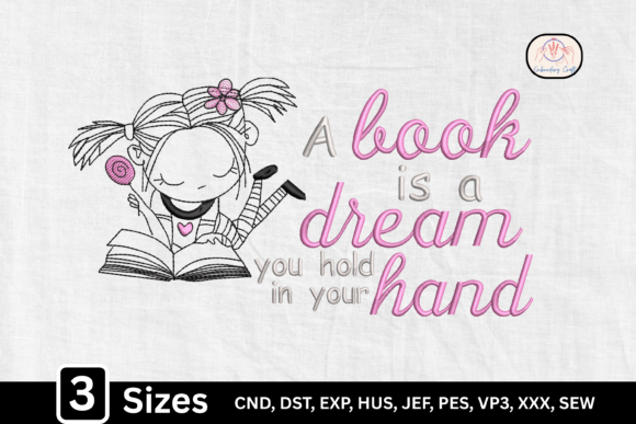 Kawaii Girl Reading Book Quotes Review