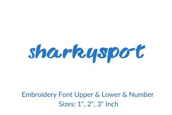 Sharky Spot Font Embroidery Design Review