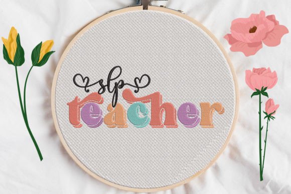 Slp Teacher, Teacher’s Day Embroidery Review