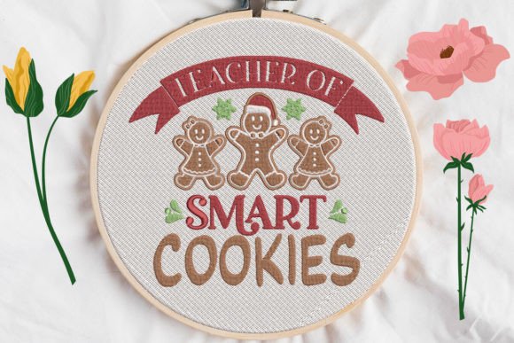 Teacher of Smart Cookies Embroidery Review