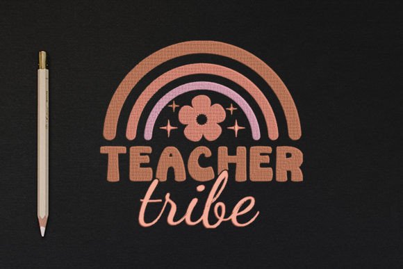 Teacher Tribe Rainbow Embroidery Review