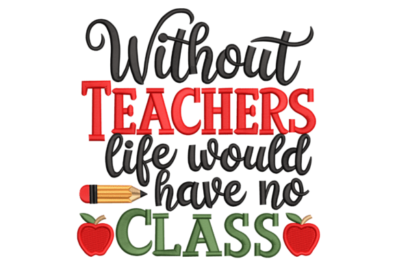 Without Teachers Embroidery Review